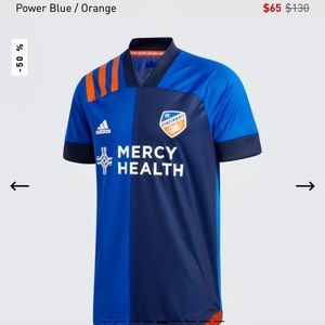 Adidas FC Cincinnati Home Authentic Jersey